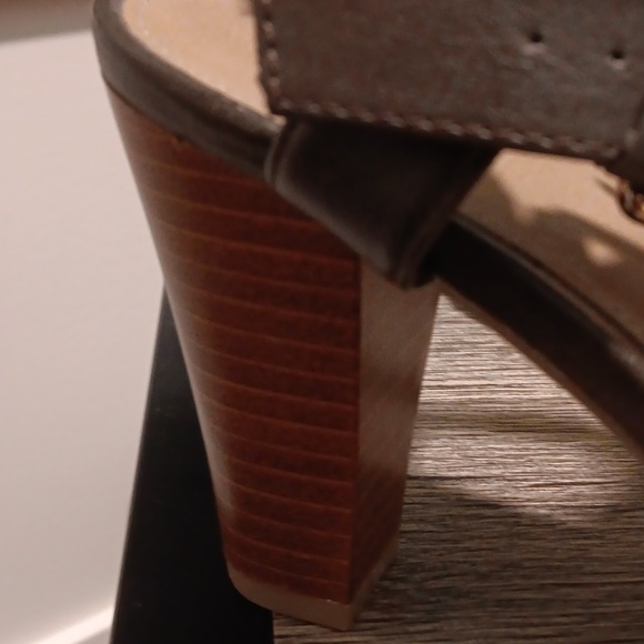 Faux Leather Heels - Picture 6 of 7